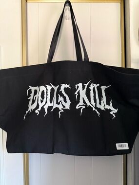 🆕 Dolls Kill giant tote bag